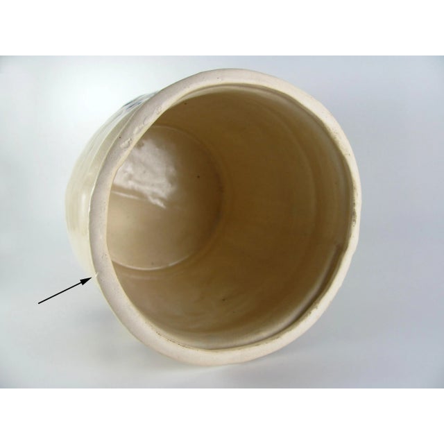 Ceramic Planters Peanuts Advertising Ceramic Utility Cookie Jar For Sale - Image 7 of 13