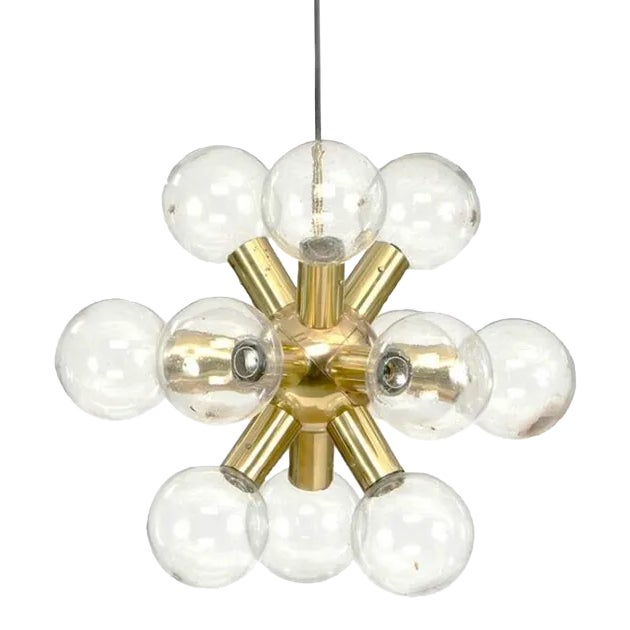 Sputnik Chandelier by J.T. Kalmar, 1970s For Sale