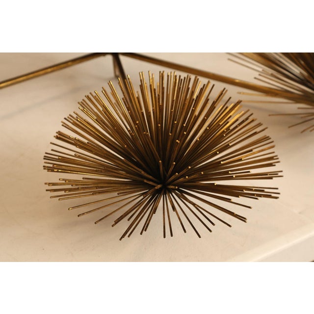 Brass Curtis Jeré Mid Century Modern Urchin Wall Sculpture For Sale - Image 8 of 18