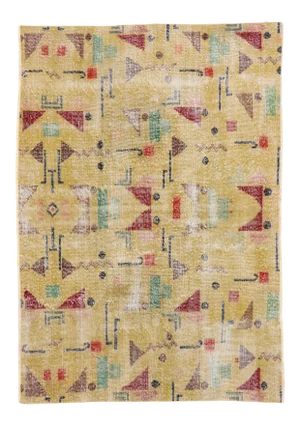Zeki Muren Vintage Turkish Sivas Rug - 04'09 X 06'00