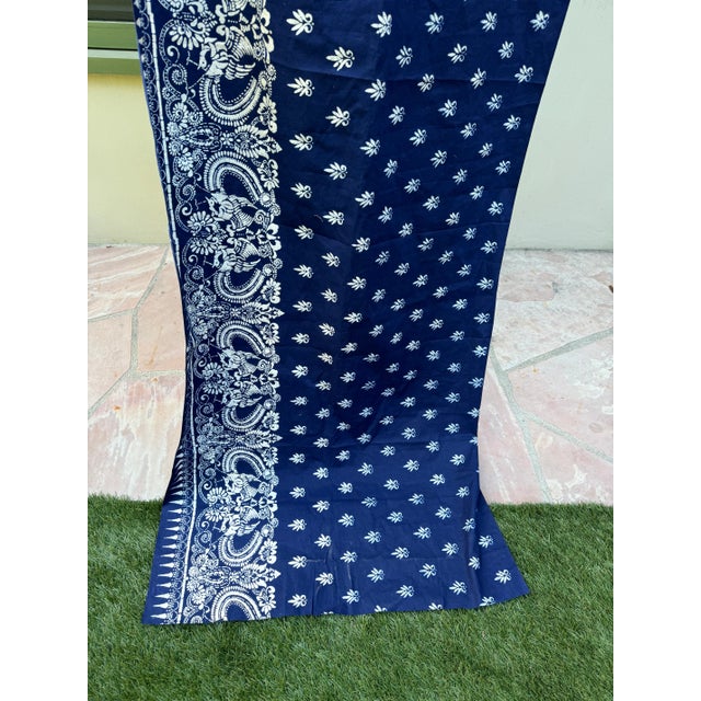 Textile Late 20th Century Indonesian Batik Textile Runner For Sale - Image 7 of 9