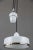 Bauhaus Adjustable Porcelain Chandelier with Original Shade, 1920s For Sale - Image 17 of 18