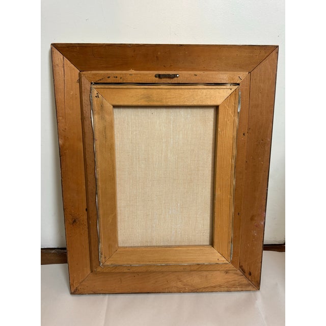 Mid Century Tropical Floral Painting For Sale - Image 4 of 10