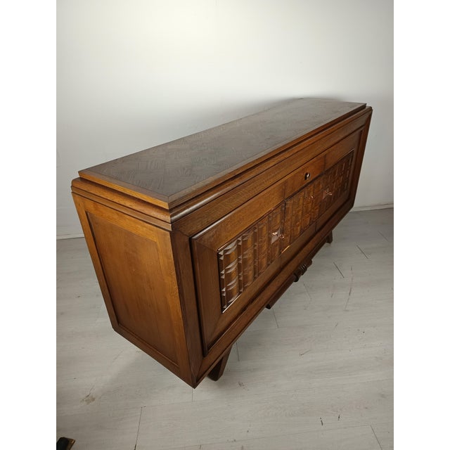 Vintage Oak Sideboard, 1950s For Sale - Image 13 of 18