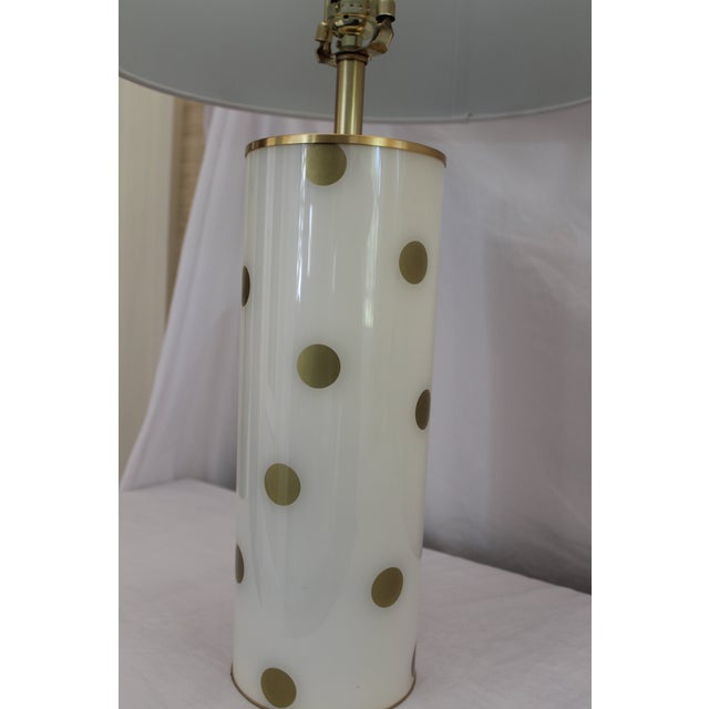 Kate Spade Poka Dot Table Lamp Chairish