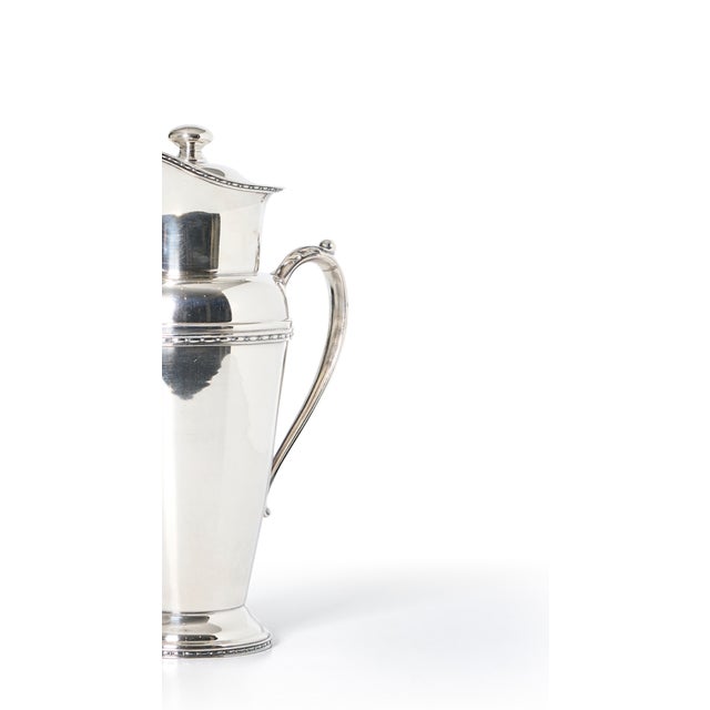 Art Deco 1950s Art Deco Silver Plated Cocktail Shaker For Sale - Image 3 of 3