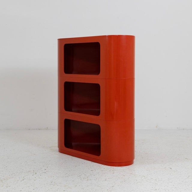 Valletto Triangolo Storage Unit from Valenti, 1970s For Sale - Image 3 of 7