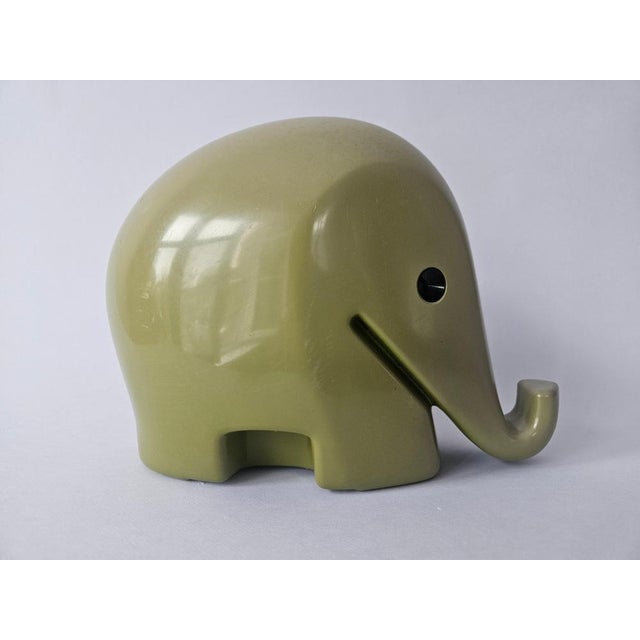 Mid-Century Money Box Elephant attributed to Luigi Colani for Drumbo, 1970s For Sale - Image 10 of 14