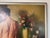Textile 1960s Nat Krate (1918–2013) “The Awakening” Original Oil on Canvas Painting in Silver Wood Frame For Sale - Image 7 of 18