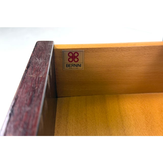Brown Model 554 Coffee Table by Gianfranco Frattini for Bernini, 1960s For Sale - Image 8 of 14