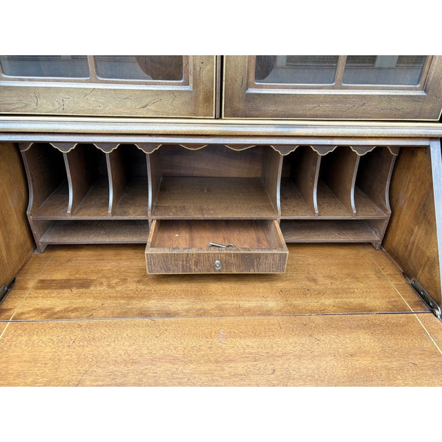 Late 20th Century Jasper Cabinet Secretary Desk For Sale - Image 9 of 14