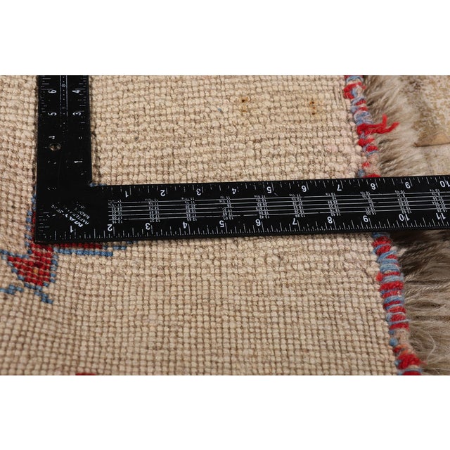 Textile Vintage Persian Gabbeh Rug, 02'05 X 02'02 For Sale - Image 7 of 10
