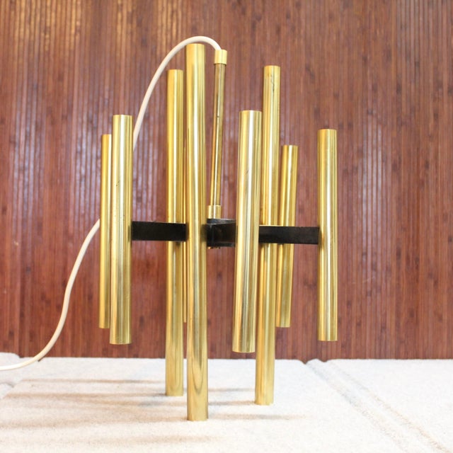 Mid Century 18 Light Pendant Chandelier | Gaetano Sciolari Style For Sale In Fayetteville, AR - Image 6 of 8