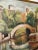 Camel Vintage Structured Impressionistic Stone Bridge Still Life Framed Original Oil Painting, Green, Brown, Cream For Sale - Image 8 of 12