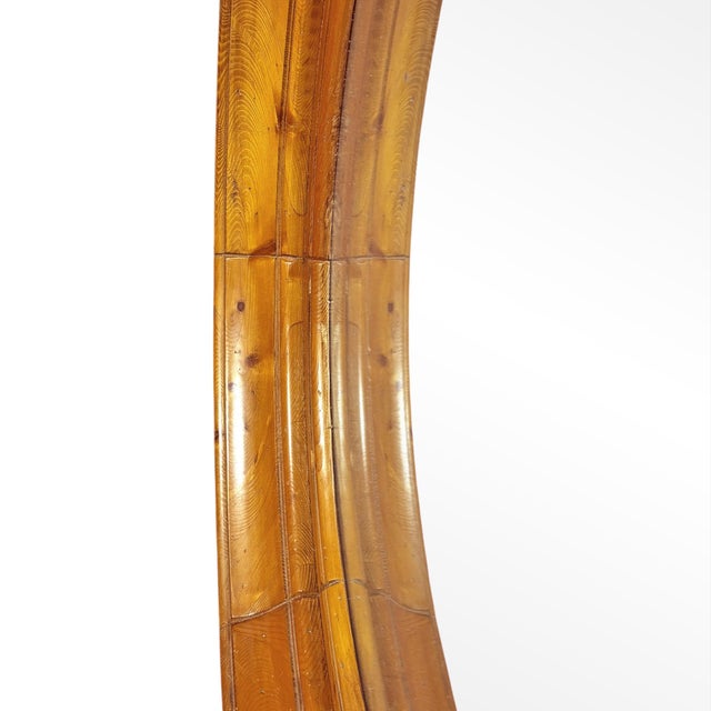 Rather Large Round Framed Mirror For Sale - Image 11 of 12