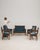 19th Century France Empire Red Wood Sofa Sets For Sale - Image 10 of 11