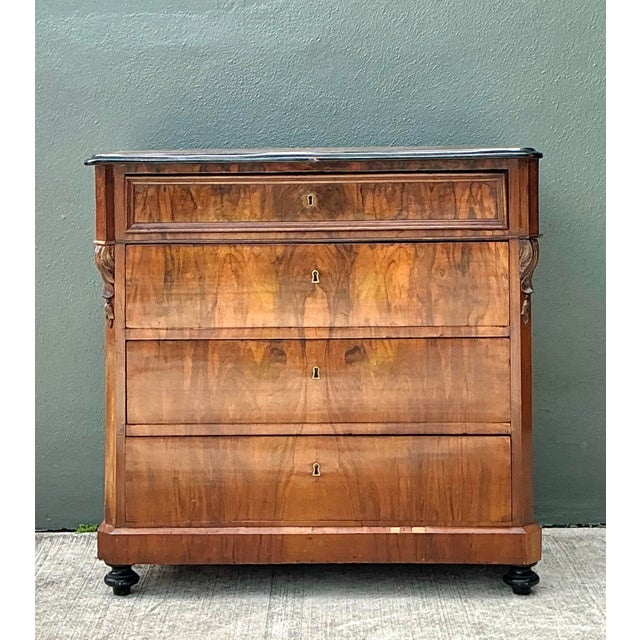 This striking bachelor’s chest draws inspiration from the refined minimalism and architectural grace of the Neoclassical...