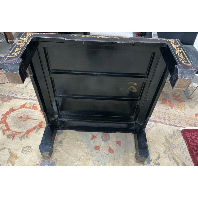 Vintage Chinese Laquer Coffee Table For Sale - Image 12 of 12