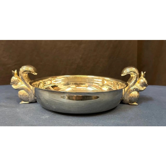 Mid 20th Century Silverplate Nut Bowl For Sale - Image 4 of 9