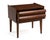 A restored nightstand from the Lane First Edition series. Solid walnut and walnut veneer. The nightstand has a single...