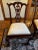 Wood (6) Maitland-Smith Philadelphia Upholstered Dining Chair For Sale - Image 7 of 8
