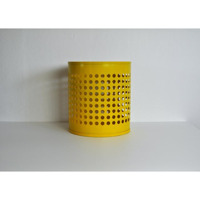 Yellow RM Wastebasket by Richard Müller, 1970s For Sale - Image 3 of 10