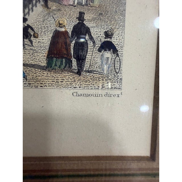 Early 19th Century Chateau Des Tuileries View Original Print For Sale - Image 5 of 8