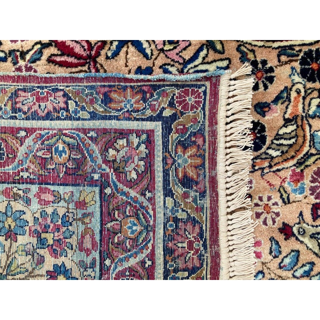 Antique Kirman Lavar Rug in Wool, 1890s For Sale - Image 13 of 18