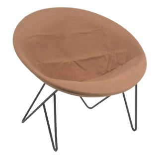 Rare Early Hedstrom Iron Circle Chair For Sale