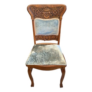 Mid 19th Century American Renaissance Revival “North Wind” Side Chair For Sale