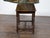 Brown English Oak 19th Century Bobbin Legs Side Table with Geometric Font Drawer For Sale - Image 8 of 12