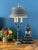1970s Vintage Bouillotte Table Lamp — Black Tole & Gilt Metal, Three-Light French Style, Circa 1970s For Sale - Image 5 of 18