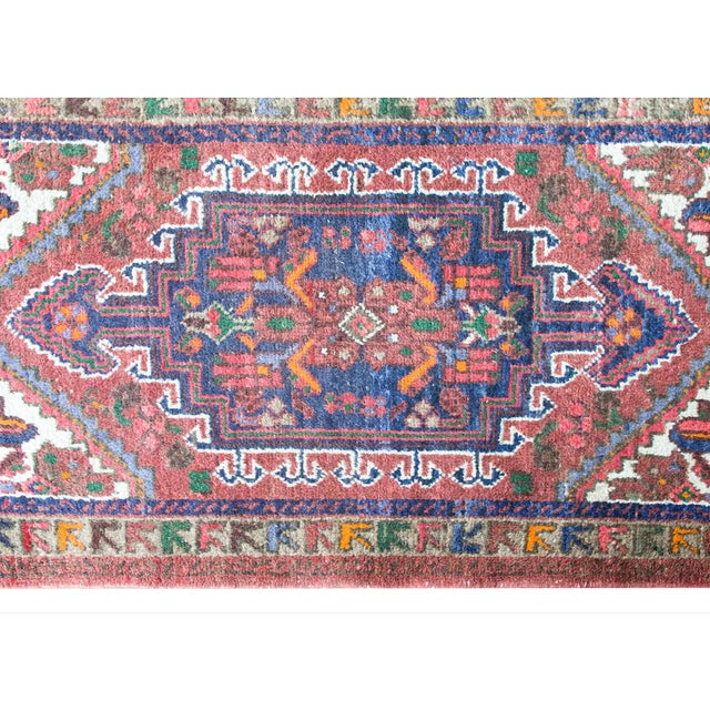 Early 20th Century Persian Mazlaghan Rug For Sale In Chicago - Image 6 of 15