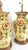 Wood Lamp Pair Yellow Flowers Floral For Sale - Image 7 of 12