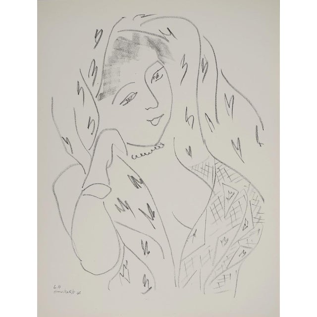 Henri Matisse, Young Woman with Décolleté, Lithograph For Sale - Image 6 of 6