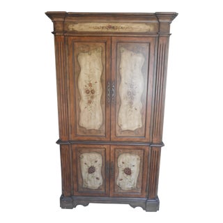 Hooker Furniture Seven Seas Hand Painted Entertainment Center / Armoire For Sale