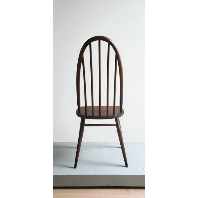 Quaker Windsor Chairs and Armchairs from Ercol, 1950s, Set of 6 For Sale - Image 6 of 14