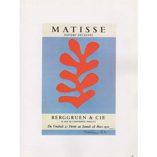 Matisse Lithograph 47 Papiers Decoupes 1959 Mourlot For Sale
