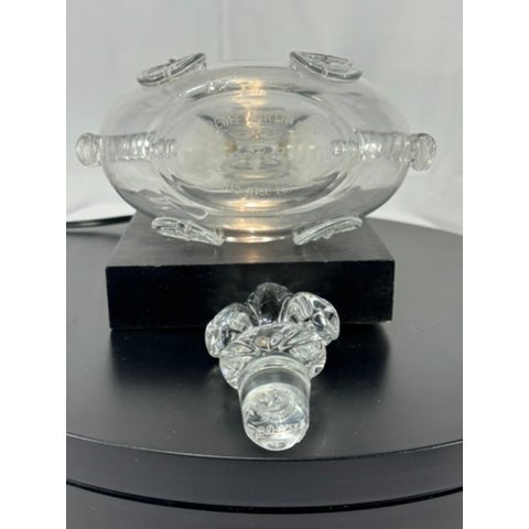 Late 20th Century Baccarat Crystal Remy Martin Louis XIII Grande Champagne Cognac Baccarat Decanter With Stopper & Gold Plated Label For Sale - Image 10 of 12