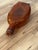 American Vintage One-Pint Amber Glass Liquor or Medicinal Flask For Sale - Image 3 of 8