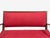 Red Jacques Adnet, Rare Settee, Leather, Steel, France, 1950s For Sale - Image 8 of 14