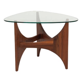 Adrian Pearsall Side Table for Craft Associates in Oiled Walnut 1965 For Sale