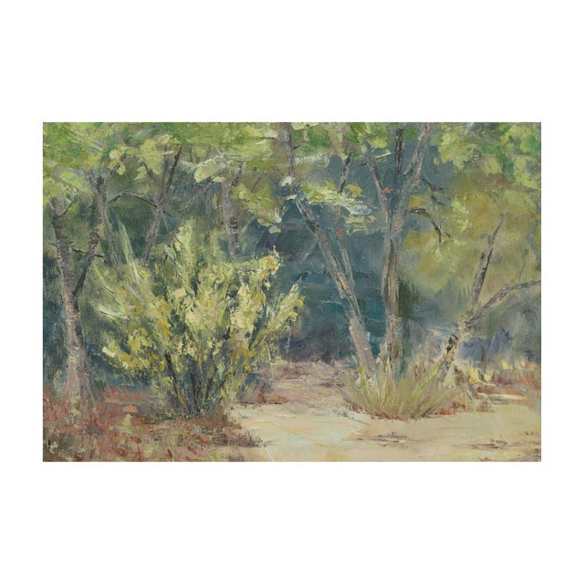 American Mid Century California Plein Air Dry Creek Landscape by Hatton For Sale - Image 3 of 5