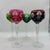 Vintage Nachtmann Style Cut-to-Clear Crystal Hock Glasses, Jewel Tone - Set of 4 For Sale - Image 9 of 9