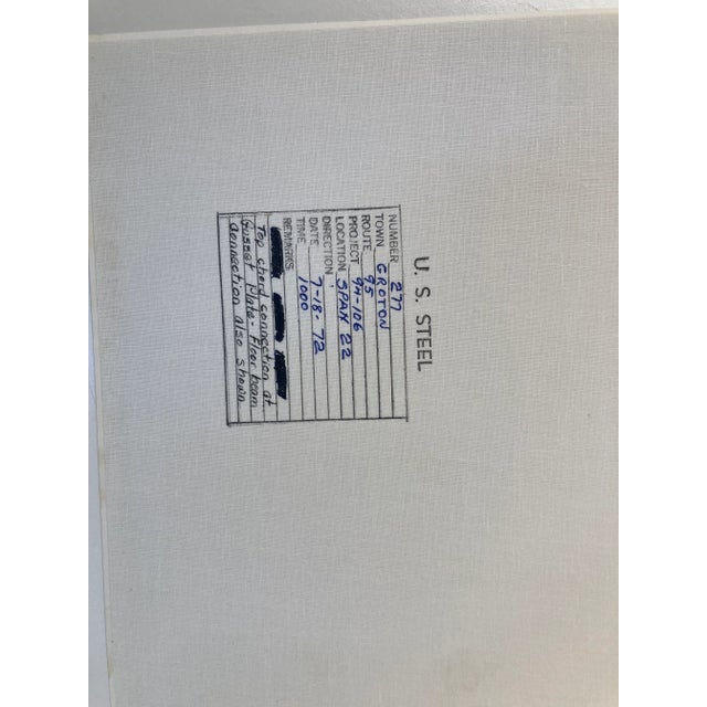 1972 Architectural Black and White Original Archival Glossy Photograph For Sale - Image 4 of 5