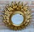 Mid-Century French Sunburst Mirror in Gold, 1950s For Sale - Image 16 of 18