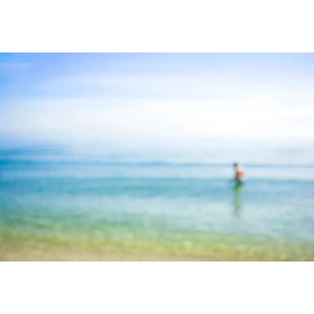 Contemporary Cheryl Maeder "Sea & Sky III" Archival Photographic Watercolor Print For Sale - Image 3 of 4