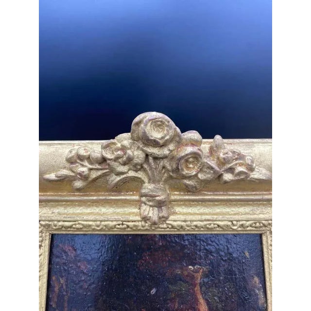 Italian School Artist, Faun and Nymph, 1700s, Oil on Panel For Sale - Image 6 of 10