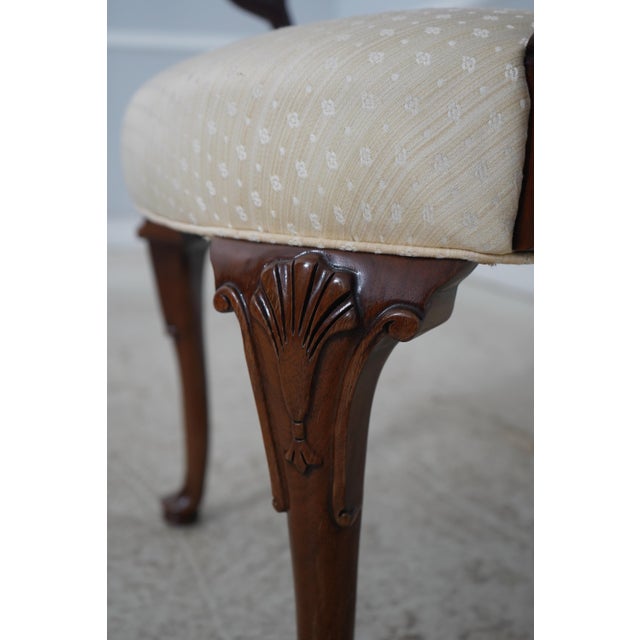 Pair of Southwood Mahogany Arm Chairs For Sale - Image 18 of 18