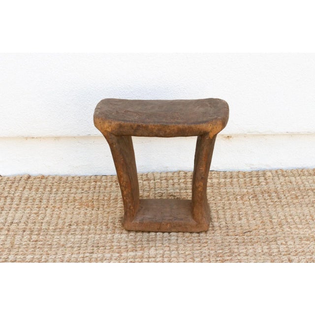 Antique Stylized African Dogon Stool For Sale In Los Angeles - Image 6 of 9